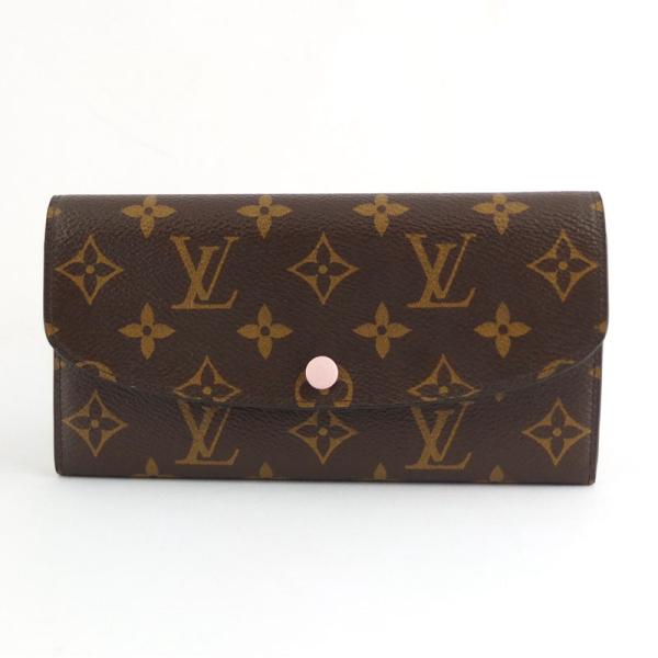 ルイ ヴィトン LOUIS VUITTON ポルトフォイユ エミリー M61289 二つ折り長財布 ...