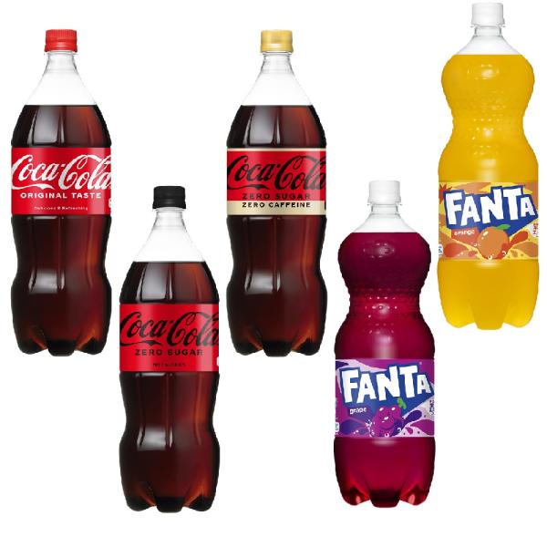 よりどりセレクト2ケースセット 即納 地域限定送料込 コカ コーラ ファンタ 各種（ 1500mlP...