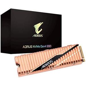 GIGABYTE ギガバイト AORUS NVMe Gen4 SSD 500GB HD2597 GP-ASM2NE6500GTTD