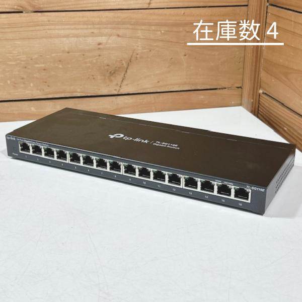 【中古】TPLINK 16ポート スイッチングハブ  TL-SG116E 管理機能付き ハブ ウォー...