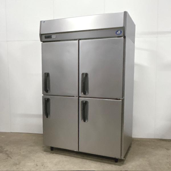 【中古】Panasonic/パナソニック 業務用冷蔵庫 縦型冷蔵庫 4枚扉 両開き冷蔵庫 SRR-K...