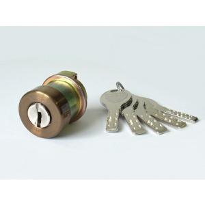 エージェント LS5-PA（DA75）取替用シリンダー ブロンズ色（ディンプルキー5本付）