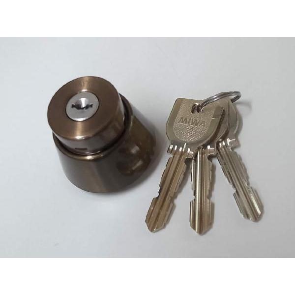 UR LA,DA取替用シリンダー ブロンズ色(茶色) （MCY-167　MCY167)リバーシブル差...