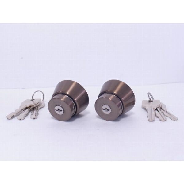 U9LA,DAとDZ.BH,LD取替用シリンダーブロンズ色　2個同一☆☆MIWA ミワ 美和☆ LA...