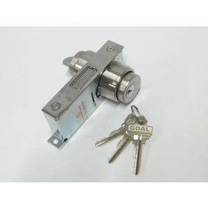 ゴール　ガラス戸錠　P-2510-5 バックセット25ミリ　扉厚25〜38ミリ  ☆☆GOAL ゴー...