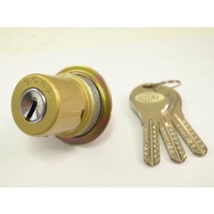 ゴール 4350(MX) シリンダー 外筒ステン色 ビス(皿頭 M2.6×6.5)1本付