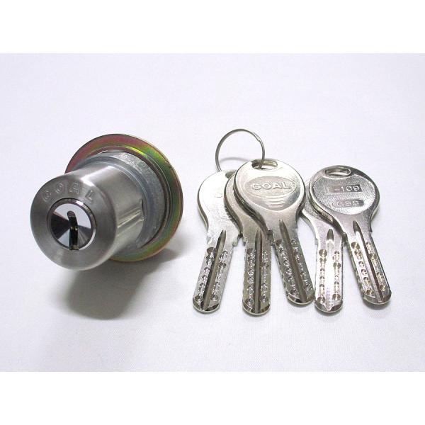 ゴール V-18TE0取替用シリンダーシルバー色(5本鍵付) ☆☆MIWA ミワ 美和☆TE LE ...