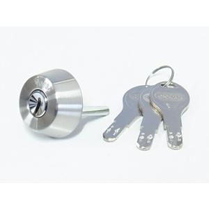 ゴール社対応D9ディンプルシリンダー TX28-27用シリンダー シルバー色 テール刻印28 筒長2...