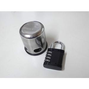 南京錠 ダイヤル式 4桁 暗証番号変更可能 おしゃれ ロッカー ポスト