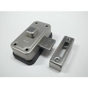 ミワロックNDZ-3AT エアタイト仕様黒の台座とストライク付 扉厚25〜66ミリ☆ミワ MIWA ...