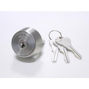 ゴール 4350(MX) シリンダー 外筒ステン色 ビス(皿頭 M2.6×6.5)1本付