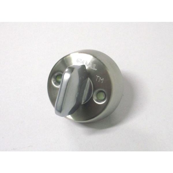 ゴール防犯サムターン TX TM サムセット シルバー色 戸厚34ミリ〜37ミリ用 ☆☆GOAL ゴ...