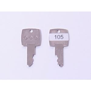 スリーナイン（999）純正キー　「105」番　3500 3550シリーズ用　（販売は1本売りとなりま...