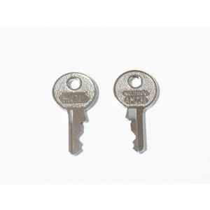 SOL(ソール）2500番南京錠45ミリ同一タイプ用純正子鍵のみ「AR1232」番