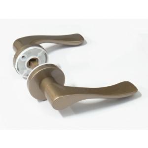 ゴール（GOAL） AU 80A レバーハンドルのみ 右勝手 ブロンズ色 厚扉用（43〜53ミリ）