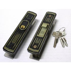 ウエスト社製　引違戸錠　318-S1105-GO【廃番品】☆☆引戸錠 召合錠☆ウェスト WEST CL-700V☆引戸錠 召合錠☆☆ 玄関 ドア 扉 修理 補修 交換 部品 パーツ