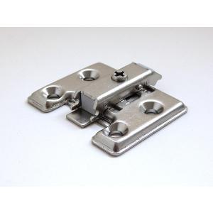 LAMP マウンティングプレート スライド丁番用の取付座金　4つ穴タイプ