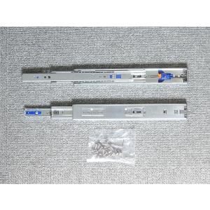 LAMP スライドレール 3段引き3660-400 (レール長さ400mm)光沢