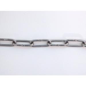 KIKAIYA ステンレスチェーン 線径5mm×30m SUS304 リンク KIKAIYA ステンレスチェーン 線径5mm×30m SUS304 リンク