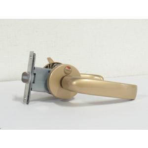 川口技研（GIKEN ギケン） Kレバーシリーズ 丸座・表示錠 KLS-43-4KM-MG 塗装ゴー...