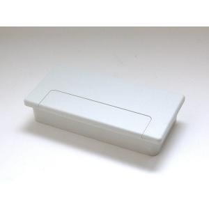 ランプ(スガツネ)配線孔S100-50W ホワイト上部径 101.5×51ミリ☆LAMP