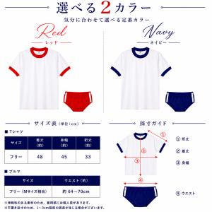 コスプレ 衣装 体操服 ブルマ 上下セット 体...の詳細画像4