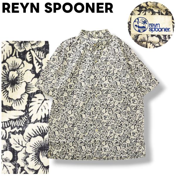 レインスプーナー REYN SPOONER 半袖 アロハ シャツ ボタンダウン ボックスシルエット ...