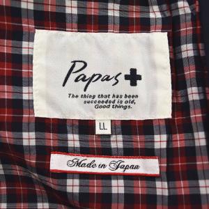 日本製 パパス PAPAS ステンカラー コー...の詳細画像5