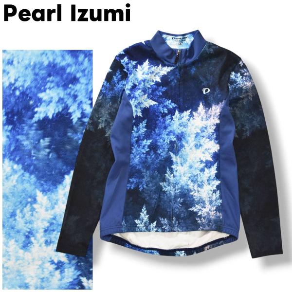 パールイズミ Pearl Izumi フロストプリント サイクルジャージ ジャケット ブルゾン 自転...