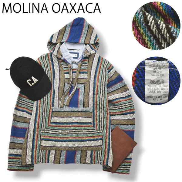 メキシコ製 モリーナ オアハカ MOLINA OAXACA メキシカン パーカー プルオーバー 42...
