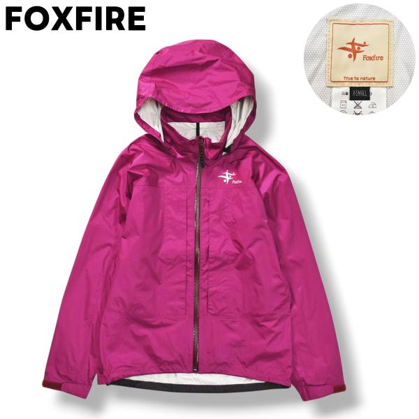 フォックスファイヤー FOXFIRE フーデット レイン ジャケット ナイロン パーカー ジップアッ...