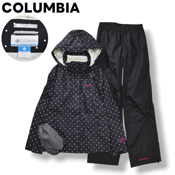 コロンビア COLUMBIA レイン スーツ セットアップ 上下 ジャケット x パンツ オムニテッ...