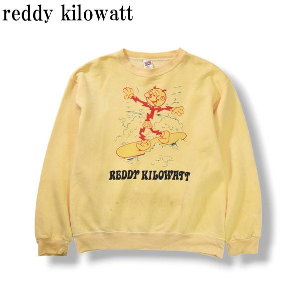 90sヴィンテージ USA製 レディ キロワット reddy kilowatt ビッグプリント スウ...