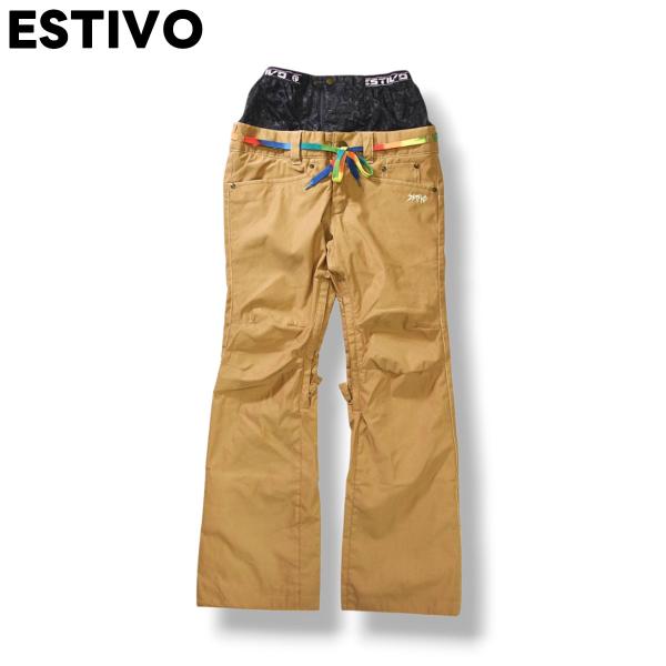 エスティボ ESTIVO スノーボードパンツ ウェア スノボ ウィンタースポーツ スキー 雪山 ゲレ...