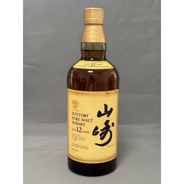 古酒 サントリー 山崎 12年 ピュアモルトウイスキー 750ml 43％ SUNTRY PURE ...