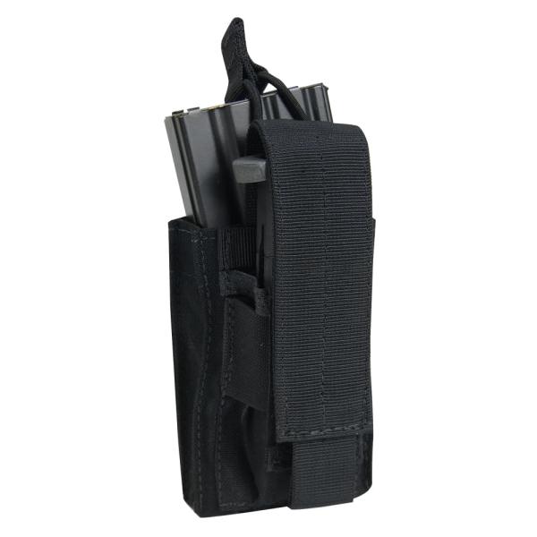 CONDOR ライフル&amp;拳銃用マグポーチ GEN II カンガルー M4/9mm/M1911 ブラッ...