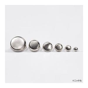 フラットラウンド型 スタッズ 2爪 [ ソリッ...の詳細画像2