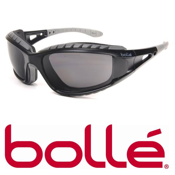 bolle サングラス トラッカー ブラック ボレー スモークレンズ | メンズ スポーツ 紫外線カ...