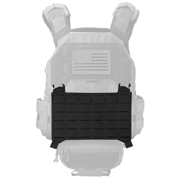 AGILITE プラカード MOLLEパネル 拡張パーツ 軽量レーザーカット [ ブラック ] アジ...