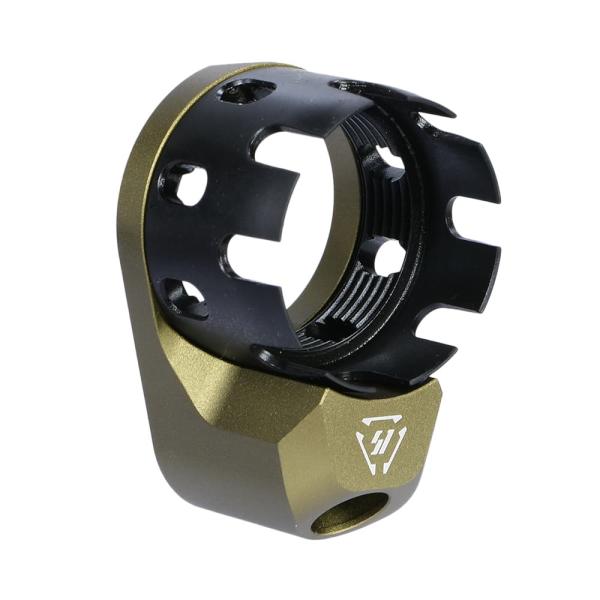 STRIKE INDUSTRIES キャッスルナット&amp;エンドプレート AR15対応 QDスイベル対応...