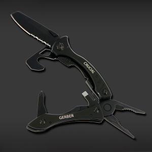 GERBER マルチプライヤー クルーシャル ブラック CRUCIAL | ペンチ 携帯工具 マルチツールナイフ 十徳ナイフ｜repmartjp