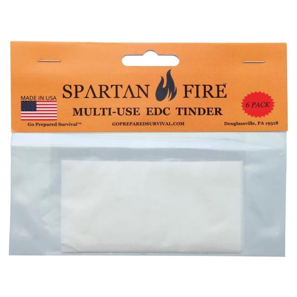 Go Prepared 着火剤 Spartan Fire ティンダー 火口 GOP676  ゴー プ...