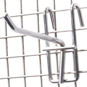 ネットフック Φ5mm 陳列ネット什器 スチール製 店舗用品 [ 10cm / 1個 