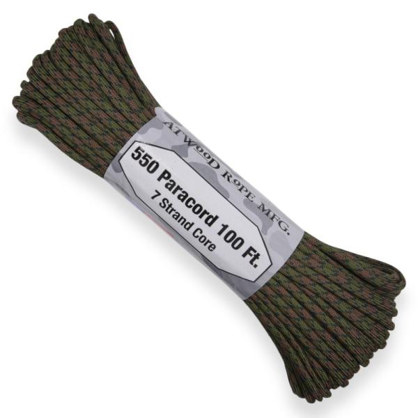 ATWOOD ROPE 550パラコード タイプ3 ウェットランド アトウッドロープ ARM 商用 ...