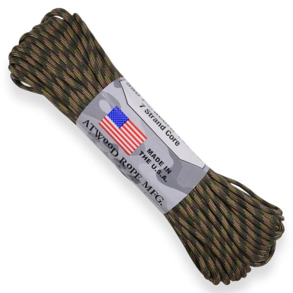 ATWOOD ROPE 550パラコード タイプ3 リーコン アトウッドロープ ARM 商用 Rec...