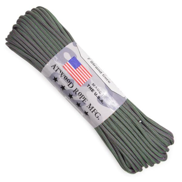 ATWOOD ROPE 550パラコード タイプ3 カメレオン 色変模様 Color Changin...