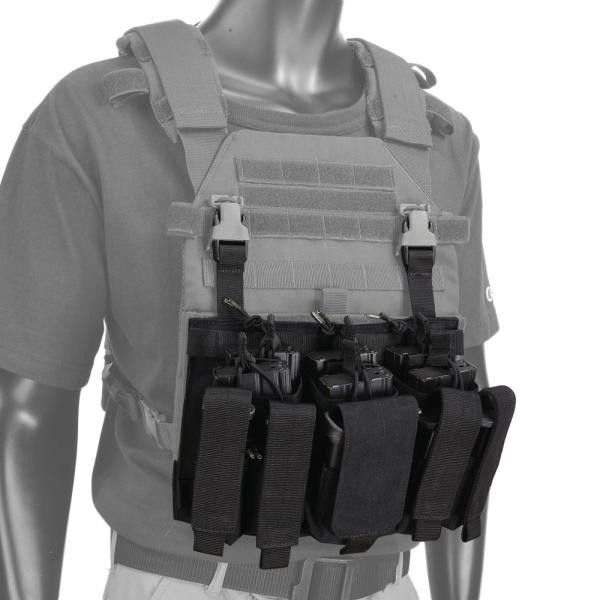 CONDOR ライフル&amp;拳銃用マグポーチ VAS リーコン 12本収納 221141 [ ブラック ...