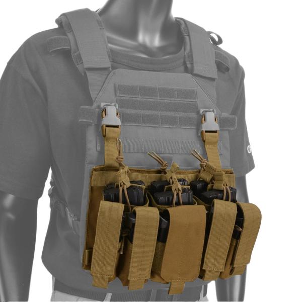 CONDOR ライフル&amp;拳銃用マグポーチ VAS リーコン 12本収納 221141 [ コヨーテブ...