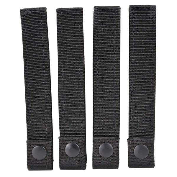 CONDOR モジュラーストラップ 4本セット [ ブラック / 6インチ ] コンドルアウトドア ...