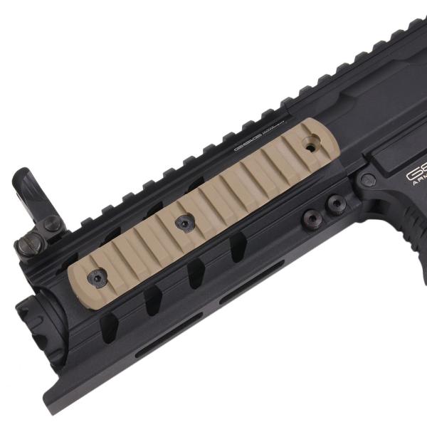 DLG TACTICAL レールパーツ M-LOK対応 ポリマーレールセクション [ ベージュ / ...